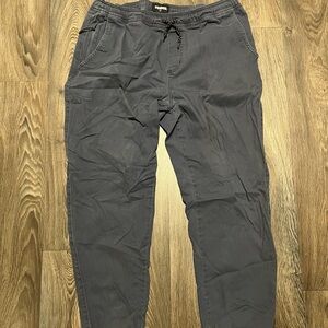 RSQ Men's Navy Cotton Jogger Pants